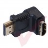 HDMI Right Angle Male - Female Adaptor 90 Degrees