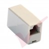 RJ45 Straight Coupler Economy - Beige