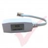 PSTN Full Master Leaded 0.2Mtr Adaptor RJ45  - BT Socket White