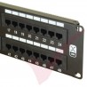 Excel 48 Port Cat6 Patch Panel 2U UTP Punch Down 100-306