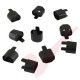 Secure Sleeve C13 into C14 Inlet Tab Black - 10 Pack