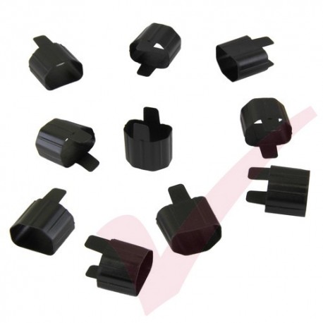 Secure Sleeve C13 into C14 Inlet Tab Black - 10 Pack