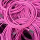 Cat6a Slim U/FTP Small Diameter Snagless Booted Patch Cables Pink