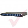 SC Singlemode Fibre Sliding Patch Panel With 12 Duplex Adaptors