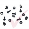 M6 Cage Nuts & Screws (bag of 50) in Black