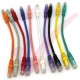 24 Pack of 20cm (8-inch) in Green - Cat6 High Grade 250MHz 24AWG LSZH Patch Lead for 2U Patching